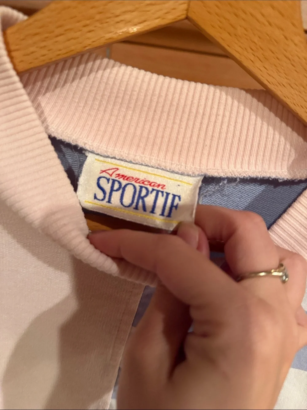 American Sportif Colorblock Crewneck - Picture 2 of 3